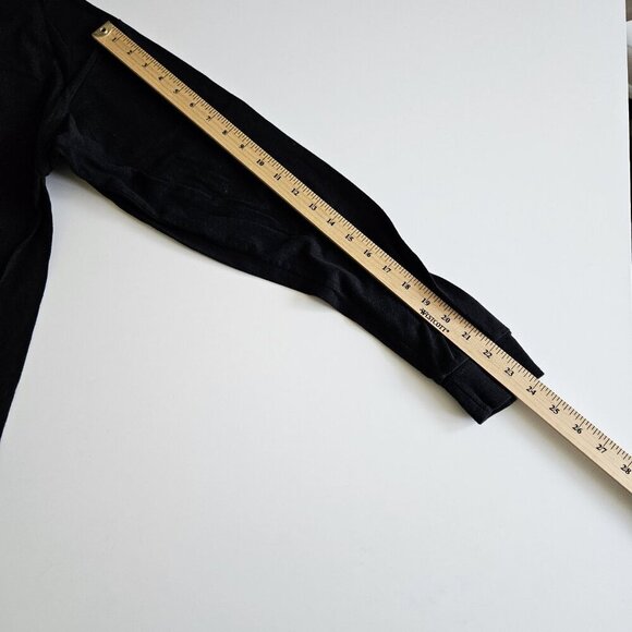 Vans T Shirt Mens M Black Graphic Print LS Cotton US Open Of Surfing Streetwear - Picture 6 of 14